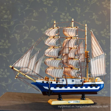 juguetes barcos de madera arte de madera decoración del barco